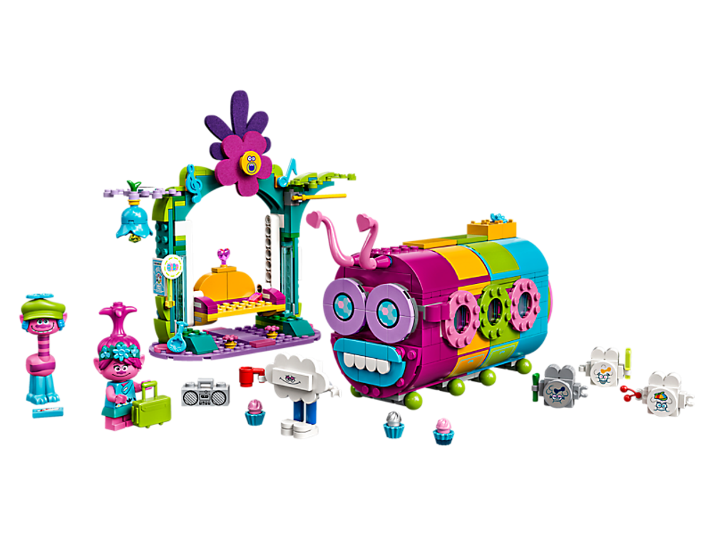 LEGO Trolls: Радужный автобус троллей 41256 — Rainbow Caterbus — Лего Троллз Тролли