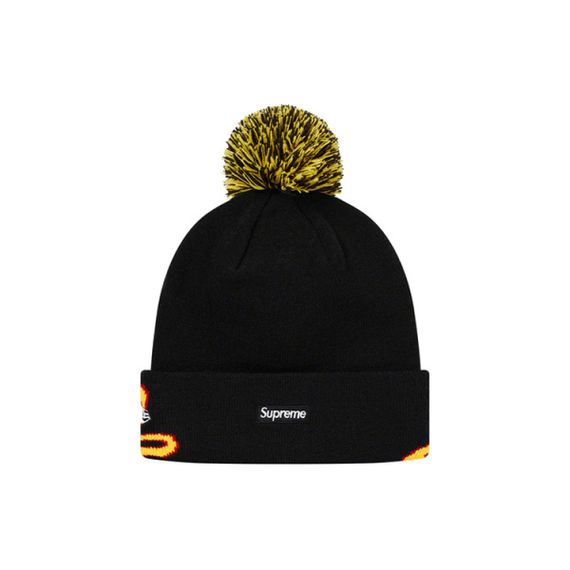 Supreme FW19 Week 3 x New Era Script Cuff Beanie logo