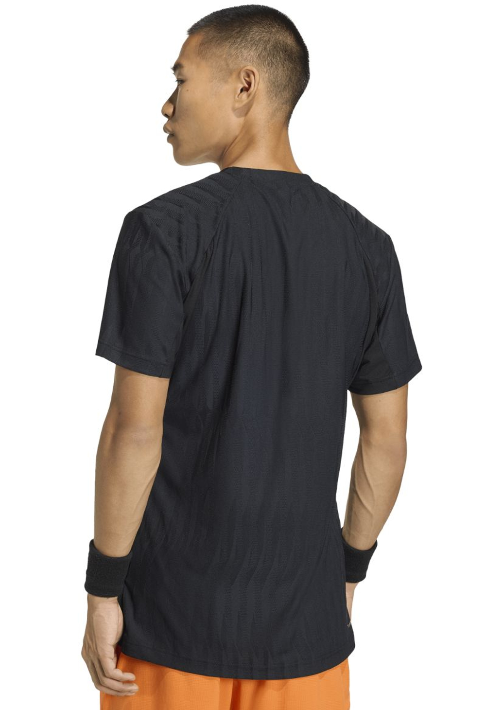 Мужская теннисная футболка Adidas Climacool+ Airchill Freelift - black