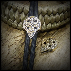 Бусина для паракорда , браслета декоративная "Сила кельта" сред.