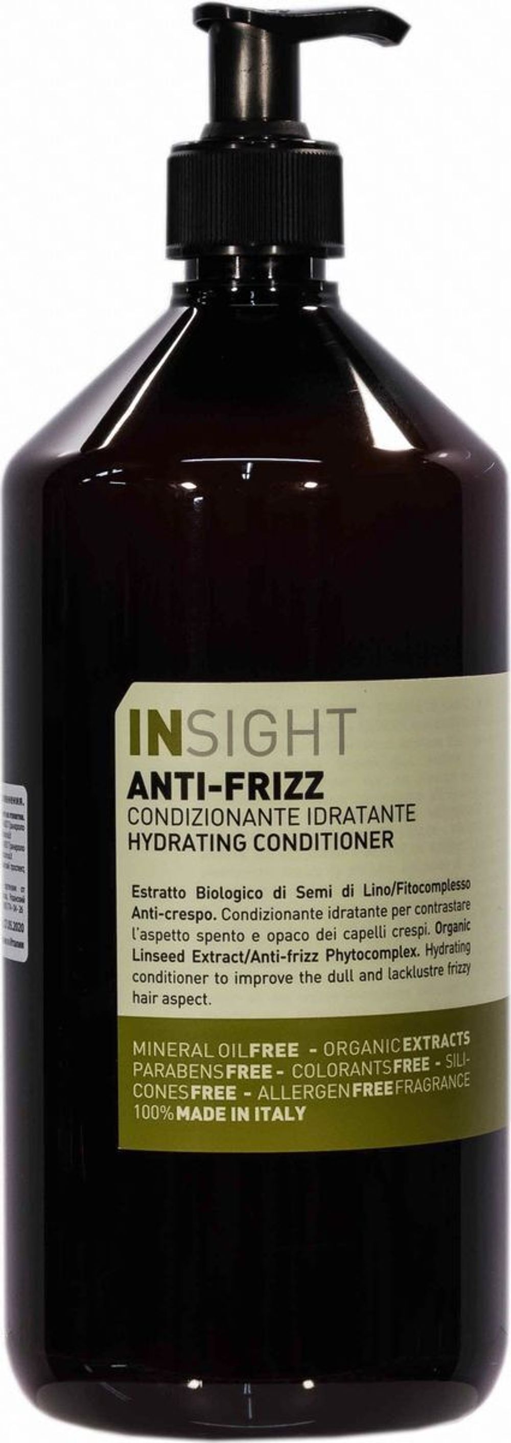 Кондиционер разглаживающий для непослушных волос INSIGHT Anti-Frizz Hydrating Conditioner 900 мл