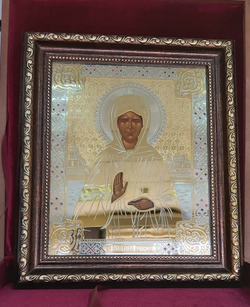 Икона Матрона Московская (Златоуст)