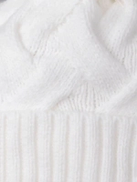 Шапка для девочки на завязках на осень