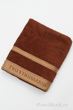 Набор полотенец 2 шт Trussardi Golf коричневый