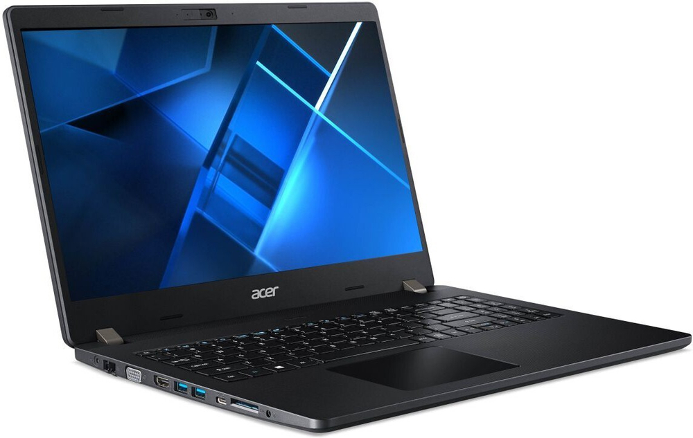 Ноутбук Acer TravelMate P2 TMP215-53-50QY Core i5 1135G7/8Gb/SSD512Gb/Intel UHD Graphics/15.6&quot;/IPS/FHD (1920x1080)/4G/Windows 10 Professional/black/WiFi/BT/Cam