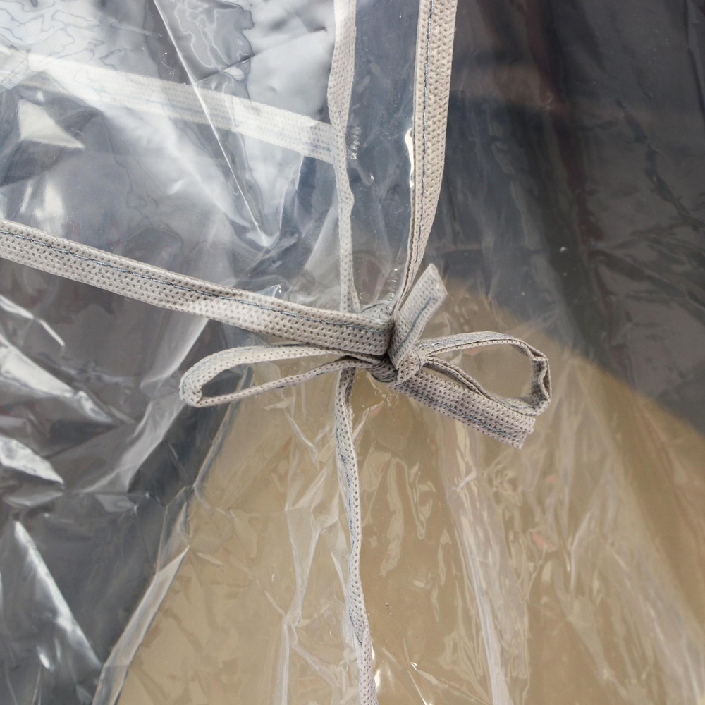 4940759 Дождевик на прогулочную коляску, ПВД кристалл, цвета МИКС