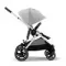 Прогулочная коляска для двойни Cybex Gazelle S SLV Lava Grey
