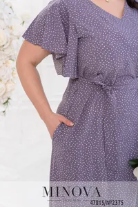 Платье 2375-Сиреневый Minova