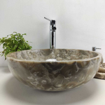 Раковина из оникса Bowl Grey Medium TinLip BO-61039 45*45*15