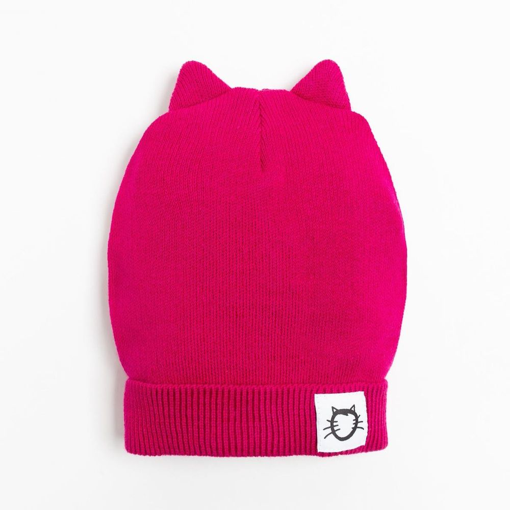 Шапка д/девочки, цвет малиновый, р-р 50-54. 7691716/А.ШД20-29391789