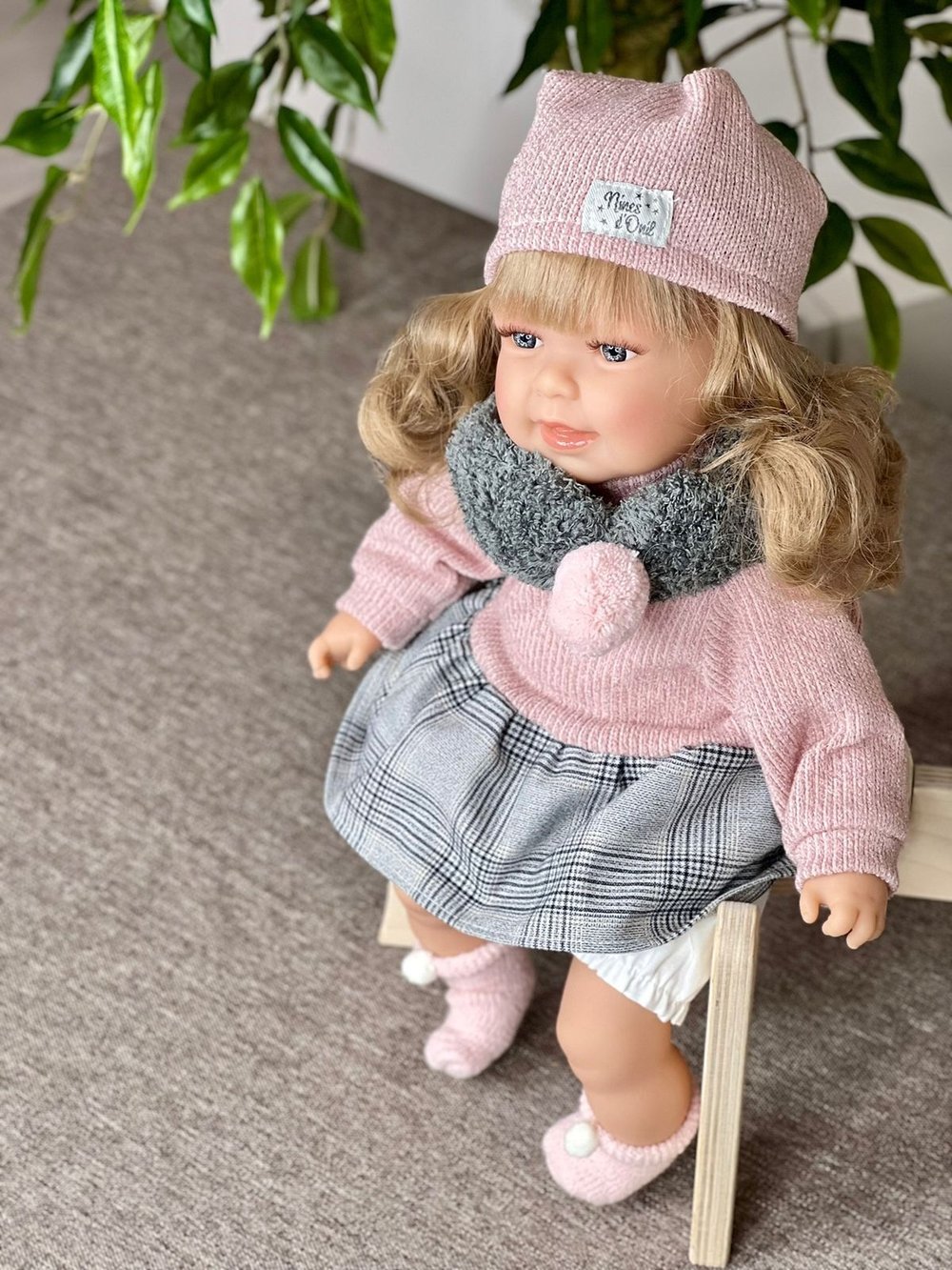 Кукла Nines 40см Susi мягконабивная, (5110K)