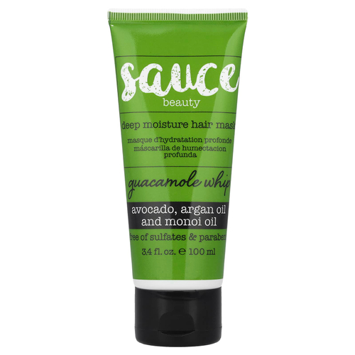 Sauce Beauty, Увлажняющая маска для волос, гуакамоле, 100 мл (3,4 жидк. Унции)