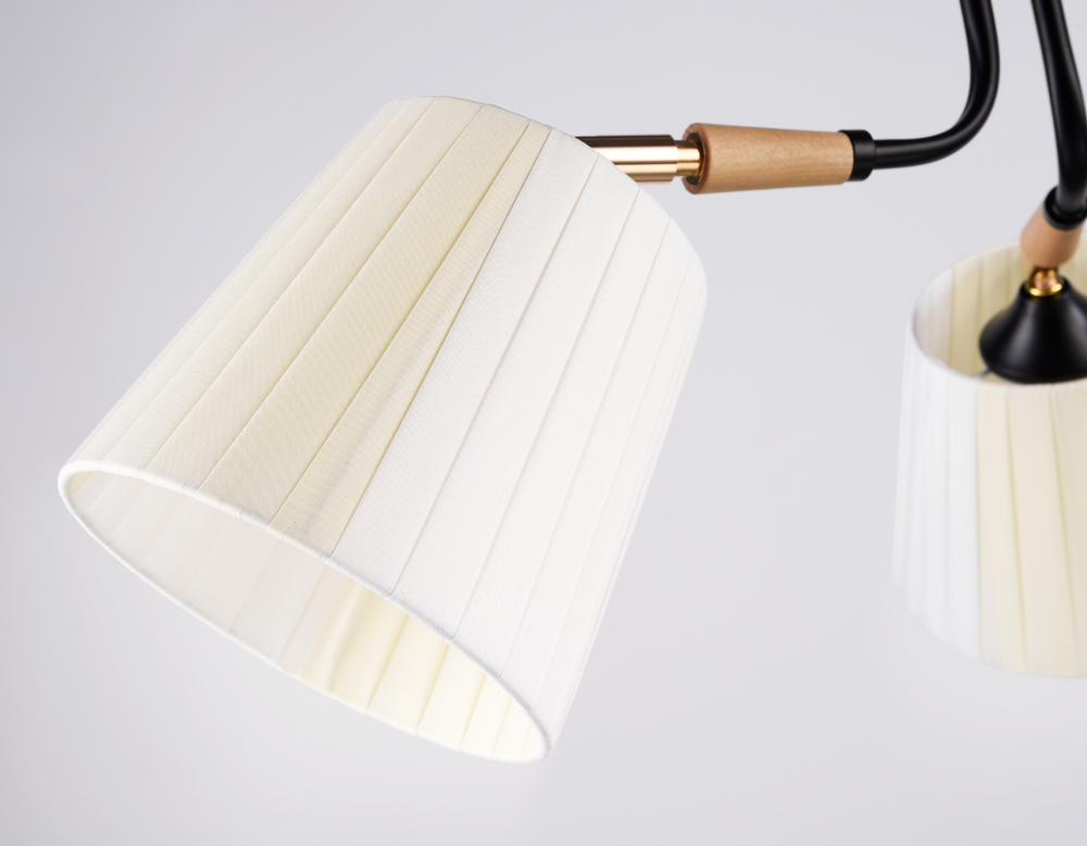 TR4731/3 BK/LWD черный/светлое дерево E27/3 max 40W D610*270
