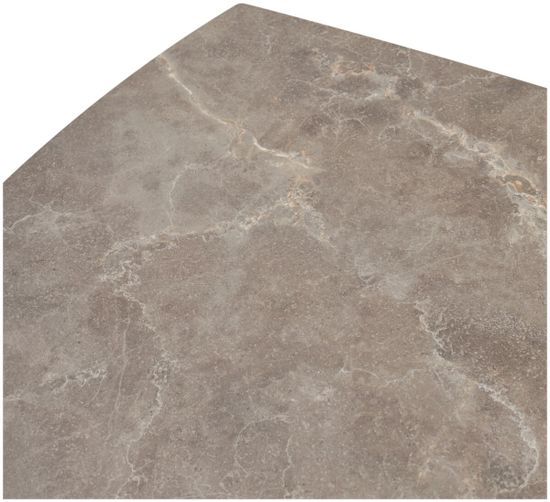 Стол BALDE 120 MATT LATTE STONE SOLID CERAMIC/ TAUPE