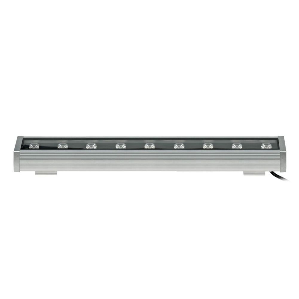 ULF-L52-18W/3000K/L50 220V IP65 SILVER Прожектор светодиодный линейный, 500мм. Теплый белый свет (3000К). 2500Лм. Алюминий. TM Uniel