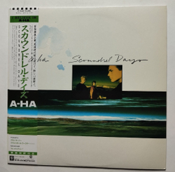 Винтажная виниловая пластинка LP A ha Scoundrel Days (Japan 1986) (Obi)