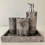 Набор из мрамора 5 предм SEA Set Grey NM-63759 прямоуг 85