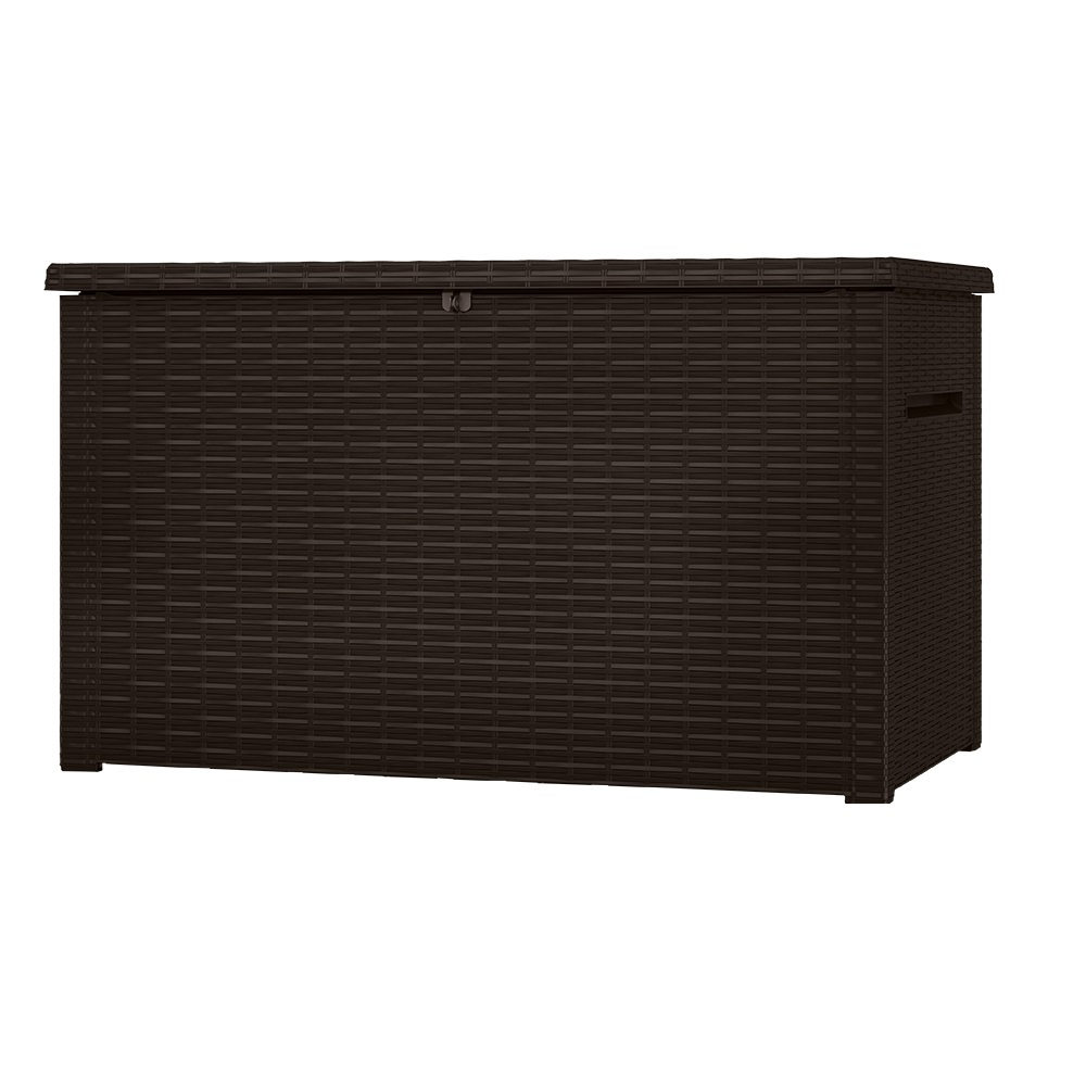 Пластиковый сундук Keter Java Rattan 850 л brown