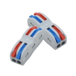 Клемма для соединения проводов 0,08-4 мм2, 32А, 2-х полюсная, 10 шт.