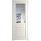 Межкомнатная дверь эмаль Profil Doors 3.5.3PD перламутр белый стекло прозрачное