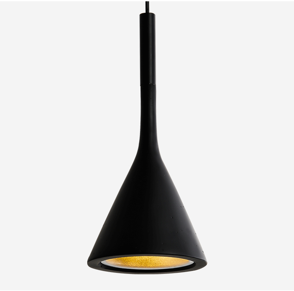 Подвесной дизайнерский светильник  Aplomb by Foscarini (черный)