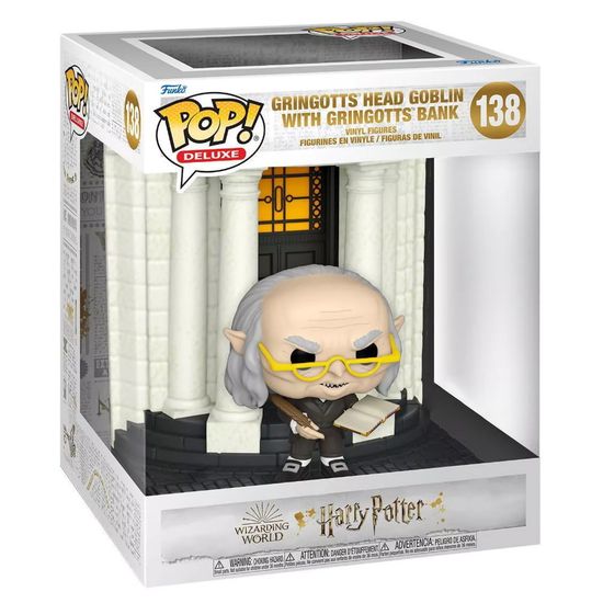 Фигурка Funko POP! Deluxe Harry Potter Diagon Alley Gringotts Head Goblin&Gringotts Bank (Exc) 58126
