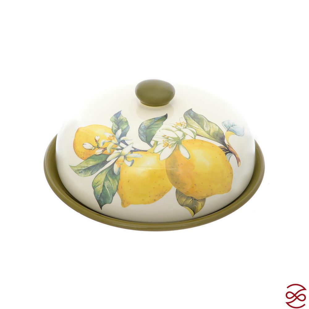 Блюдо для блинов "Лимоны"