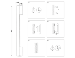 Ambrella Настенный светодиодный светильник Wall FW4412