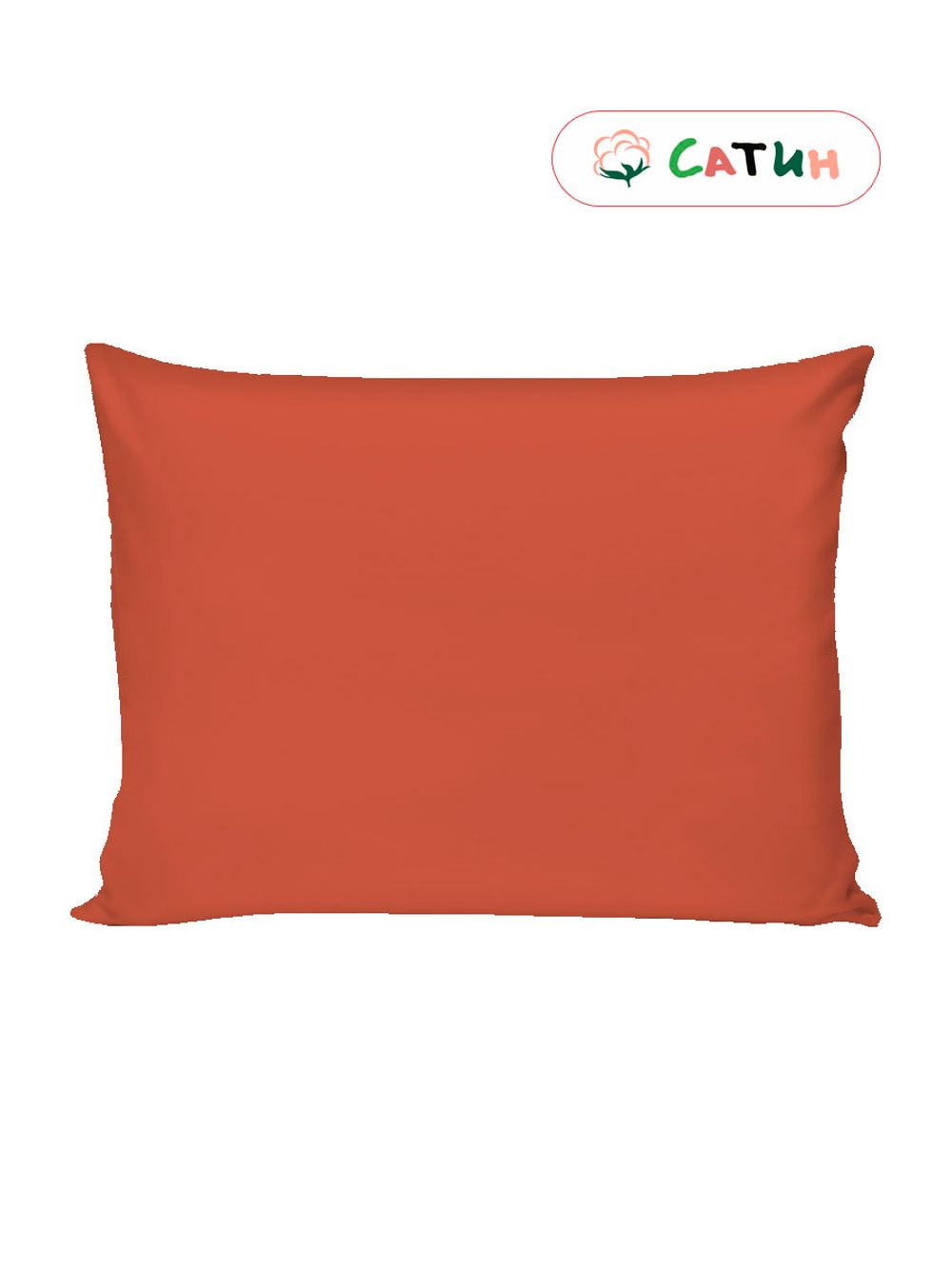 Постельное белье сатин Milky Garden "Корал" 1,5-сп Наволочка 50х70 см 1 шт Простынь 150x215 см Пододеяльник 145x215 см