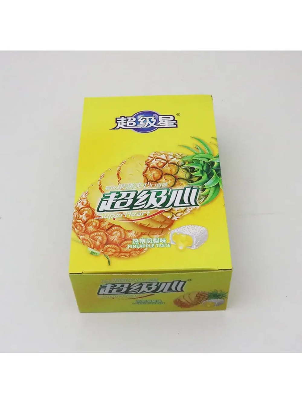 Жевательная резинка с жидкой начинкой Ананас 13,5г * 30шт