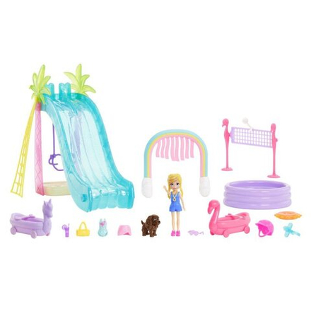 Polly Pocket - HDW63 Солнечный набор для аквапарка