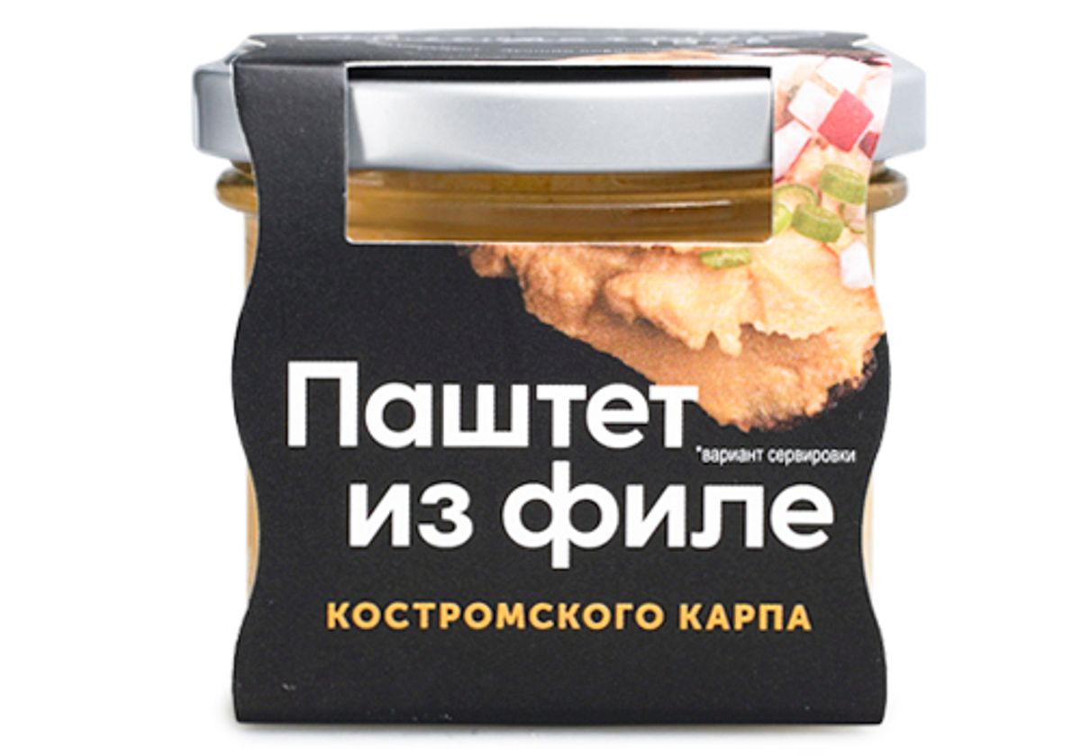 Паштет из филе Костромского карпа, 100г