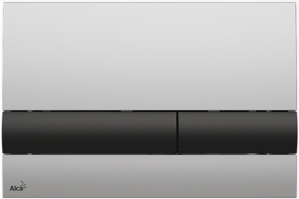 Кнопка управления M1712-8 (Хром-матовая/черная)