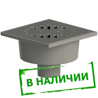 ТП-102.50-150VSDs Трап нерегулируемый вертикальный 50 мм с сухим затвором 101200028