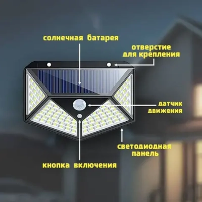 Уличный светильник, количество ламп:200шт