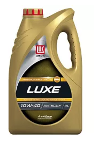 436_ Масло моторное 10w40 п/с Лукойл ЛЮКС 4л (SL/CF) /кор.4шт/, арт. 3705304 ранее 19188 ш/к 4607161615126