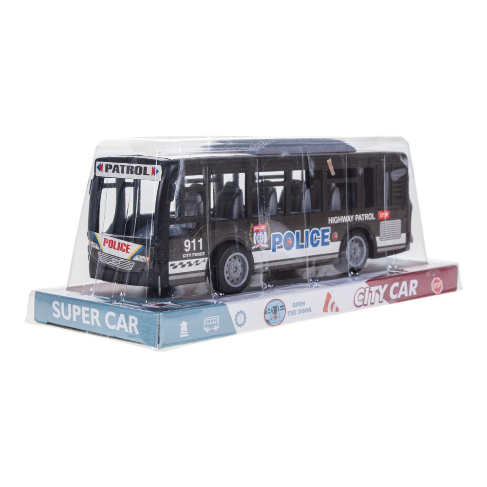 Автобус ин. 20см, Y648P в пакет