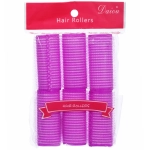 Бигуди-липучки с поролоном для сна мягкие 6шт «Безупречные Локоны», цвет фуксия, 6*2,5см