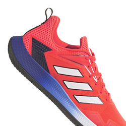 Мужские кроссовки теннисные Adidas Defiant Speed Clay - solar red/footwear white/lucid blue
