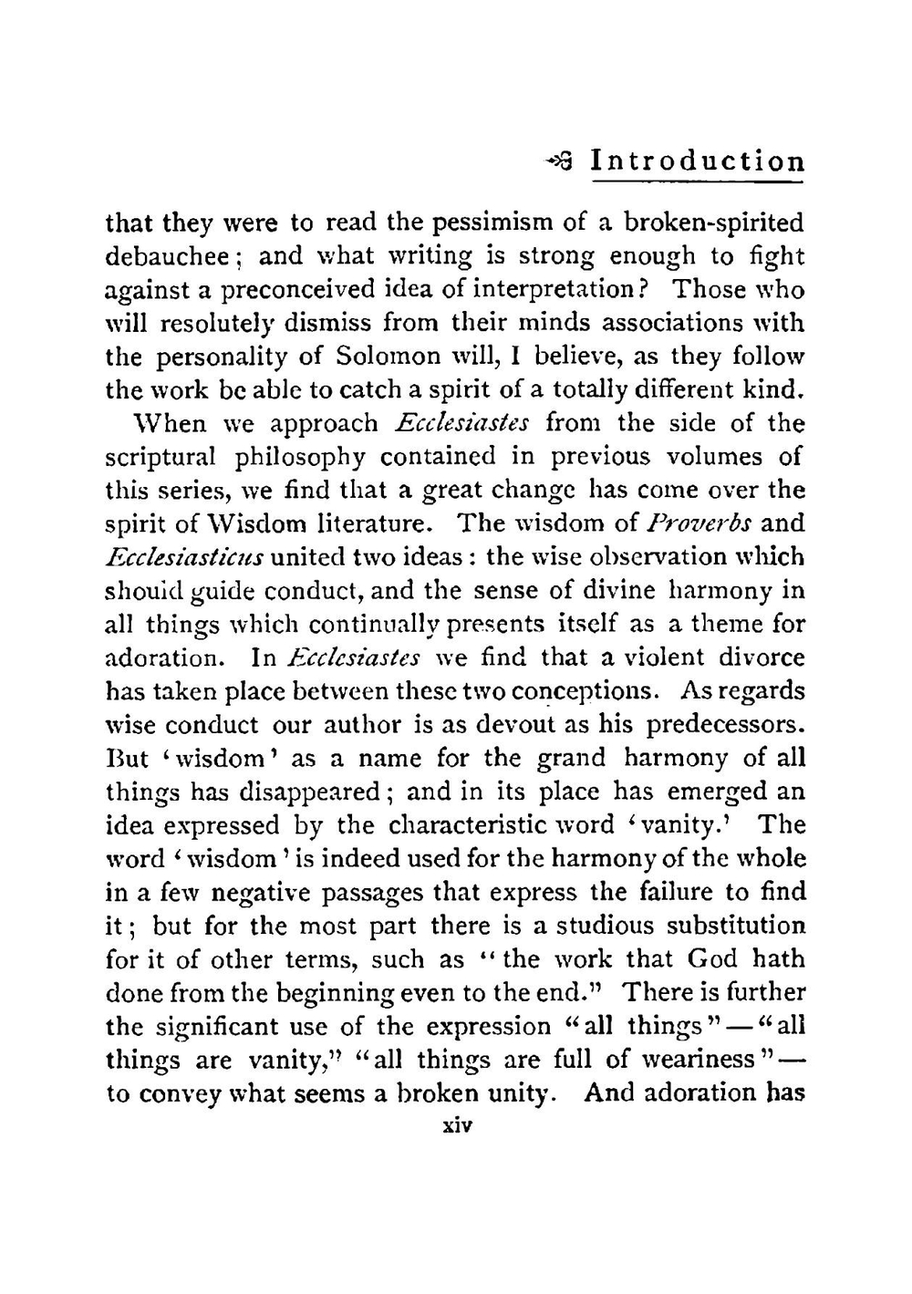 Ecclesiastes and the Wisdom of Solomon | Moulton Richard Green