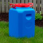 Бочка 50л Дачная квадратная цветная