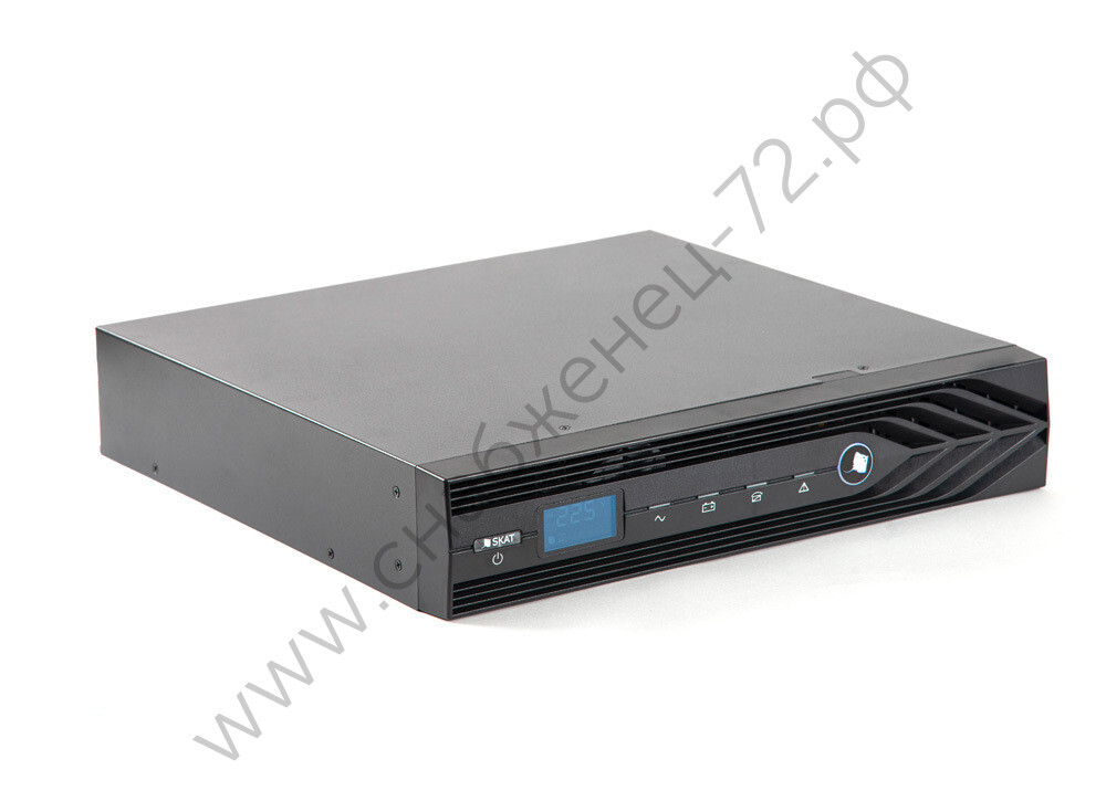 SKAT-UPS 1000 RACK ИБП 220В 50/60Гц 900Вт 2 АКБ внешние On-Line синусоида