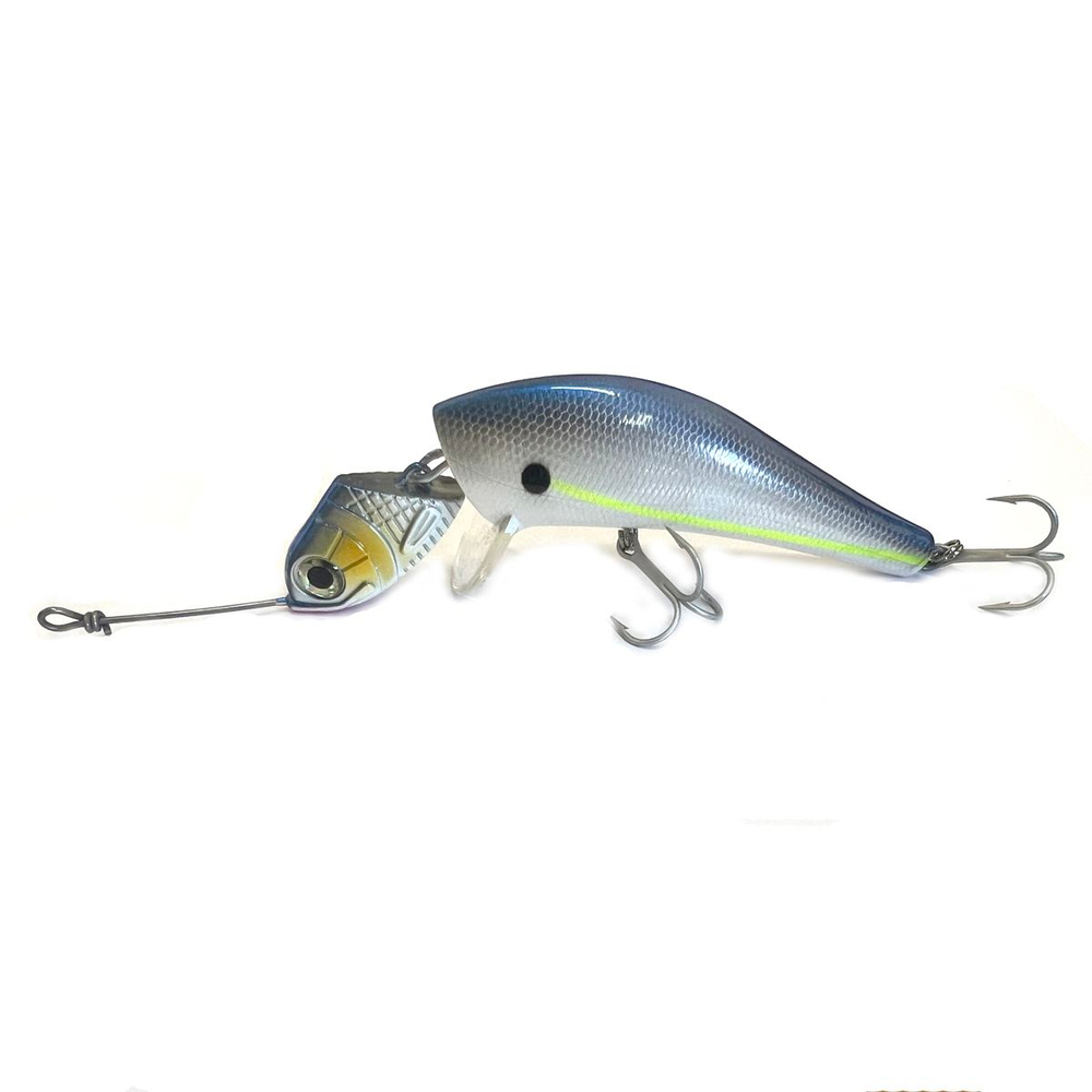 Воблер Wake Jigwobbler 93g/15cm Black Silver FS