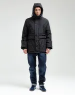 Куртка We Don’t Care Long Puffer Jacket Black