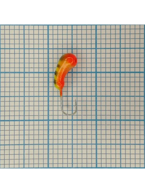 Мормышка вольфрамовая Уралка с отверстием