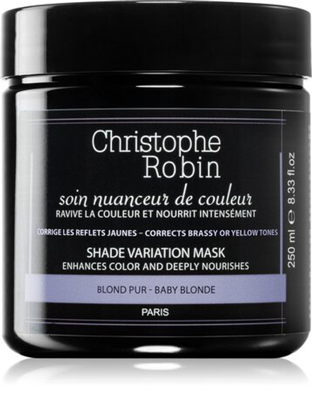 Christophe Robin Shade Variation Mask - раскрашивающая маска /  Baby Blond 250  ml  / GTIN 3760041759127