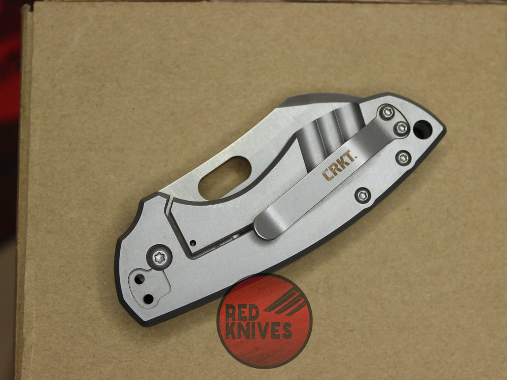 Нож CRKT PILAR - мраморный карбон