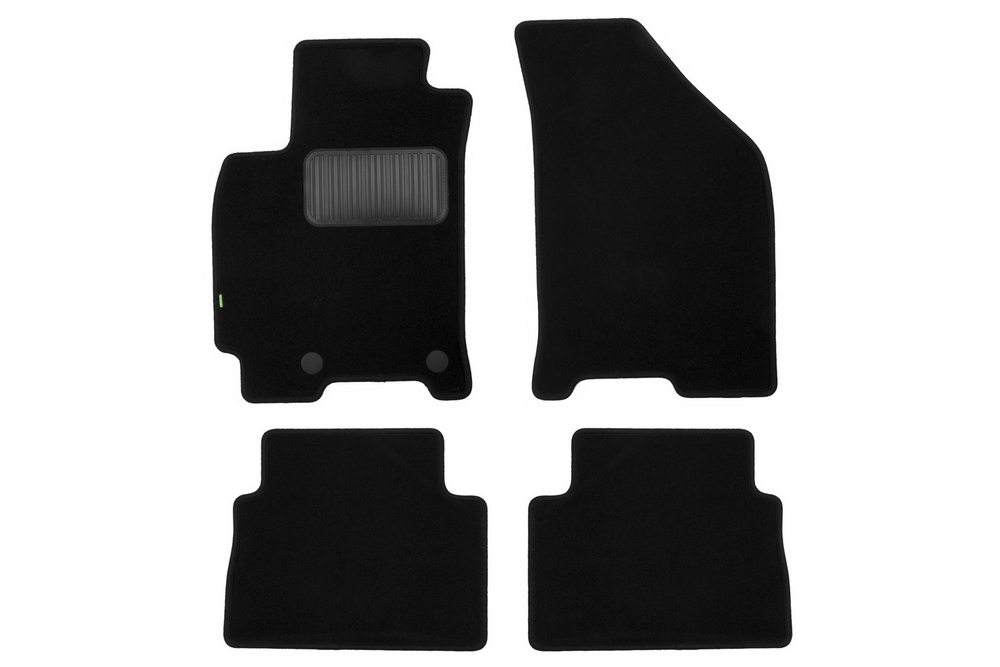 Коврики в салон для DAEWOO Gentra 2013-2015, седан, 4 шт. (текстиль) KVR02111001210KH