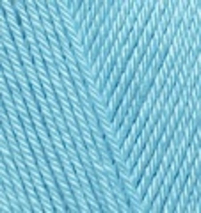 ALIZE "DİVA", 100% Микрофбира акрил, 100 гр, 350 м, 346 светлая бирюза