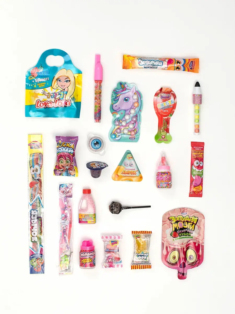 Подарочный набор сладостей для Девочки Сладкий бокс